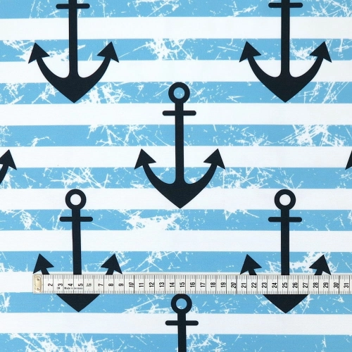 TKANINA WODOODPORNA Kotwice na pasach