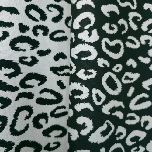 ŻAKARD WODOODPORNY Panterka czarna