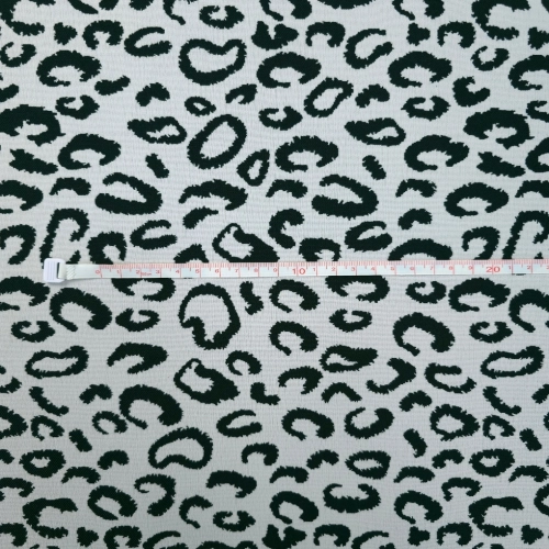 ŻAKARD WODOODPORNY Panterka czarna