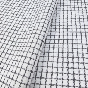 ŻAKARD WODOODPORNY Kratka - obrusowa szara jasna