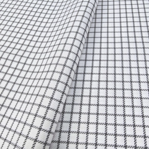 ŻAKARD WODOODPORNY Kratka - obrusowa szara jasna
