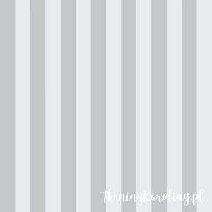 TKANINA WODOODPORNA OXFORD Pasy leżakowe - szare jasne 3,5 cm [6-8]