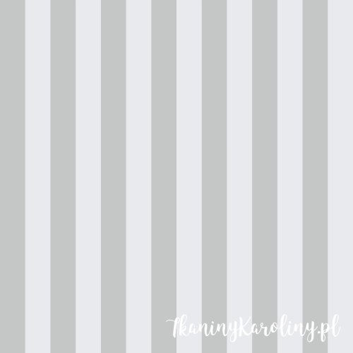 TKANINA WODOODPORNA OXFORD Pasy leżakowe - szare jasne 3,5 cm