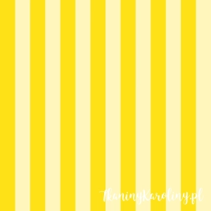 TKANINA WODOODPORNA OXFORD Pasy leżakowe - żółte 3,5 cm [6-8]