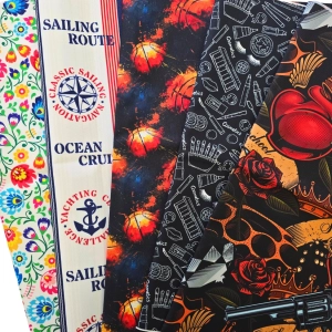 Zestaw 4 tkanin wodoodpornych 5 x 0,5 mb