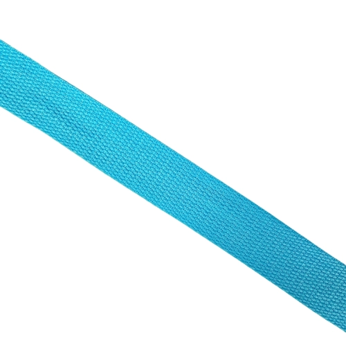 Taśma nośna 30 mm poliestrowo - bawełniana błękitna 643
