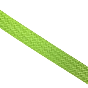 Taśma nośna 30 mm poliestrowo - bawełniana zielona jasna 652