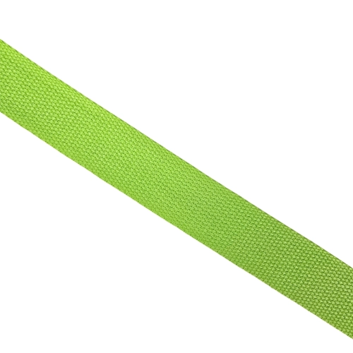 Taśma nośna 30 mm poliestrowo - bawełniana zielona jasna 652