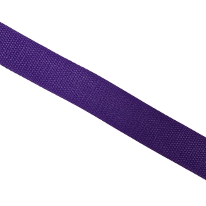 Taśma nośna 30 mm poliestrowo - bawełniana fioletowa ciemna 689