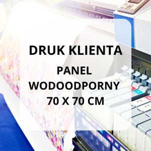 Panel wodoodporny 70x70 cm Druk grafiki klienta (druk na zamówienie)