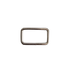 Prostokąt / uchwyt 30*20*3 mm kolor srebrny (cienki)
