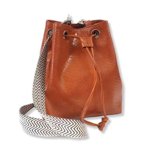 Wykrój - bucket bag + Tutorial