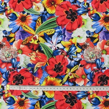 TKANINA WODOODPORNA Tulipany i kwiaty