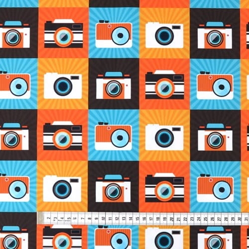 TKANINA WODOODPORNA Aparaty fotograficzne - retro 1.JPG