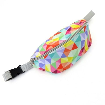 TKANINA WODOODPORNA Trójkąciki kolorowe