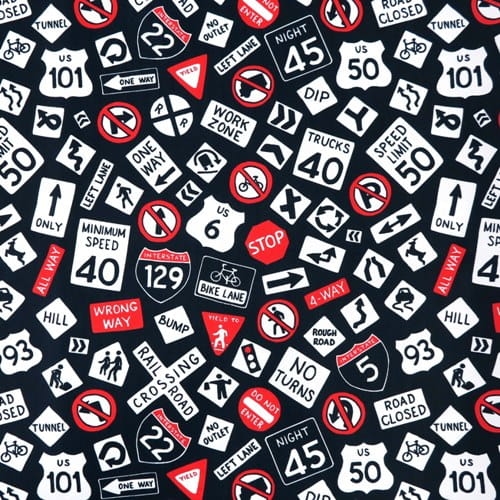 TKANINA WODOODPORNA Znaki drogowe.JPG