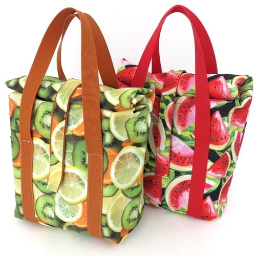 Wykrój - torba termiczna na napoje