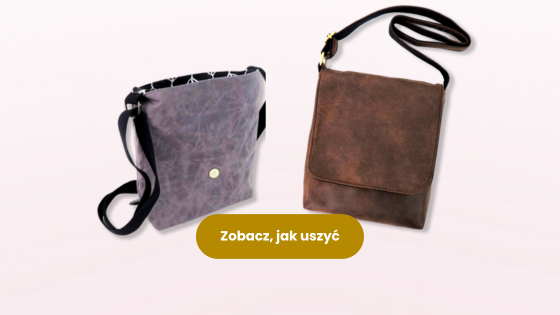Listonoszka z klapką - instrukcja szycia