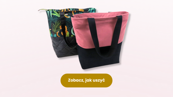 Torba na suwak z listwą - instrukcja szycia