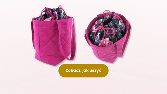Torba z kominem - instrukcja szycia
