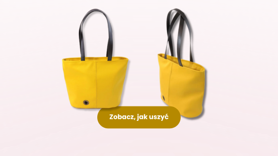 Torebka z doszywanym dnem - instrukcja szycia