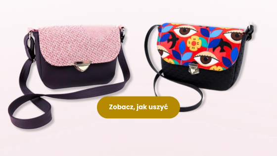 Torebka z klapką - instrukcja szycia