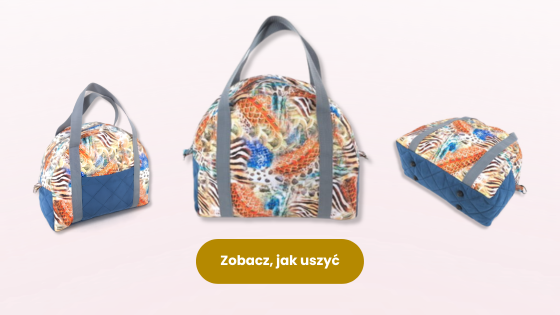 Weekenderka mała - instrukcja szycia