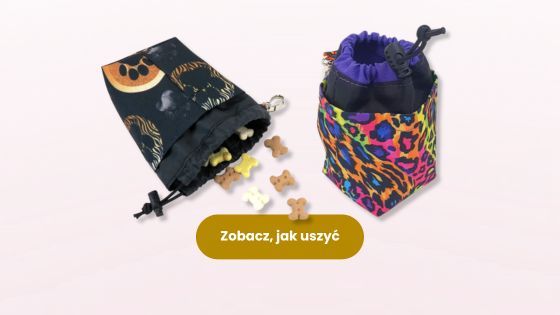Woreczek na smaczki - instrukcja szycia